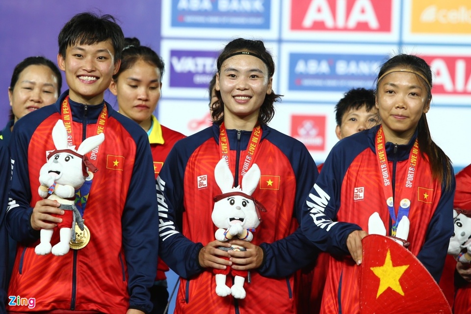 Tuyển nữ Việt Nam được thưởng nóng 3,6 tỷ đồng ở SEA Games
