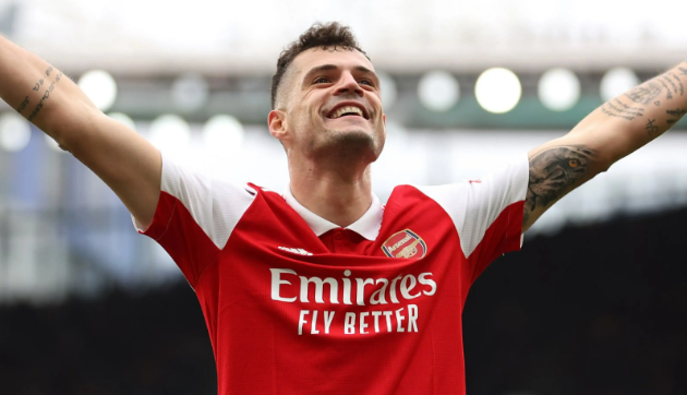 Arteta có sẵn người thay thế Granit Xhaka