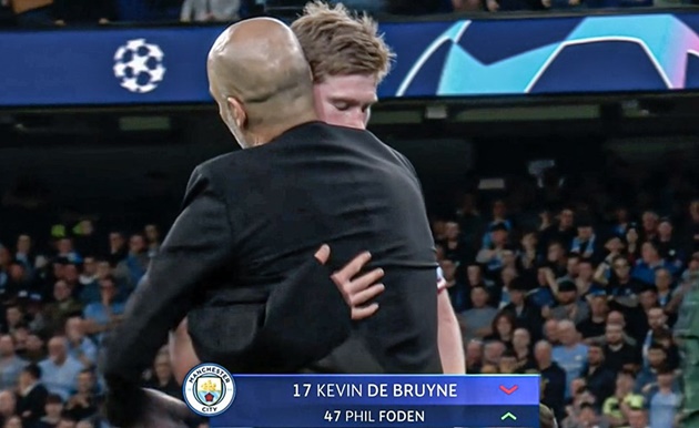 Ảnh bài viết Toàn cảnh hình ảnh dậy sóng giữa Pep và De Bruyne