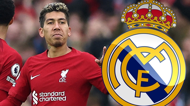 Real Madrid cần tiền đạo: Tại sao không là Firmino?