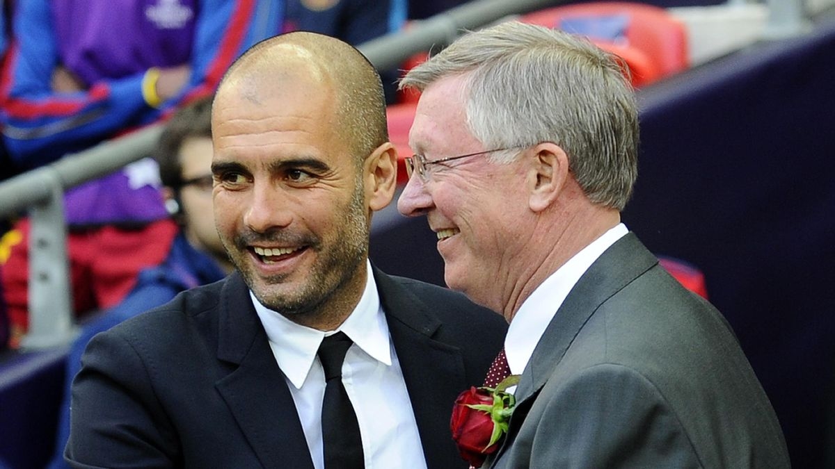 Pep sánh ngang Sir Alex và Wenger