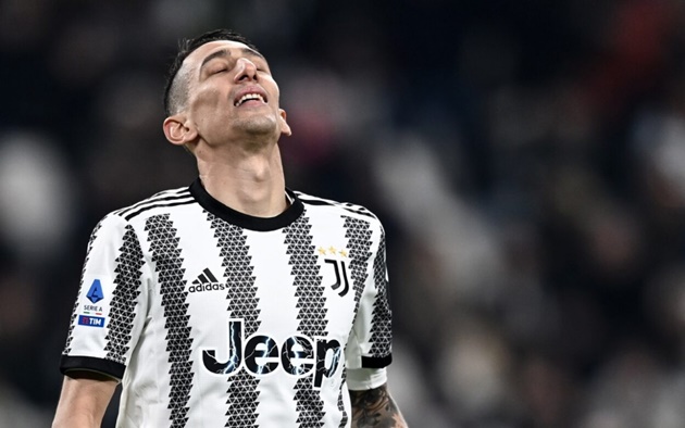 Di Maria nguy cơ bật bãi khỏi Juventus