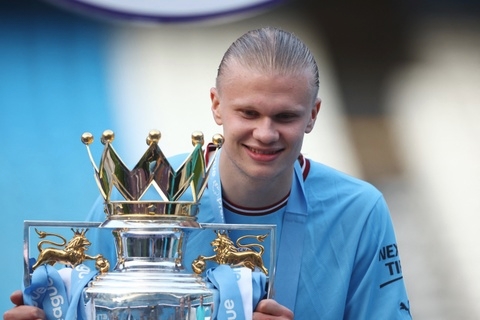 Haaland thắng giải Cầu thủ hay nhất mùa Premier League