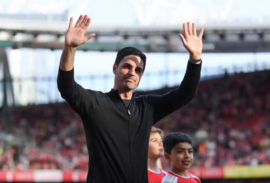 Mikel Arteta nói lời tâm can trong ngày hạ màn mùa giải