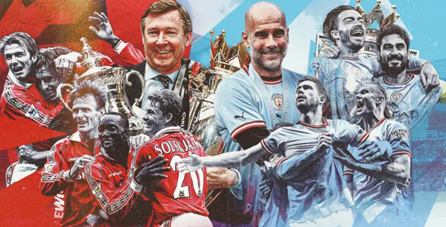 Đội hình kết hợp cực mạnh giữa Man Utd và Man City
