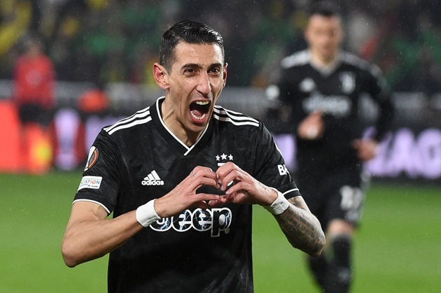 CHÍNH THỨC: Di Maria chia tay Juventus