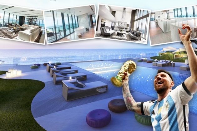 Căn hộ sang trọng 7,2 triệu của Messi tại Mỹ