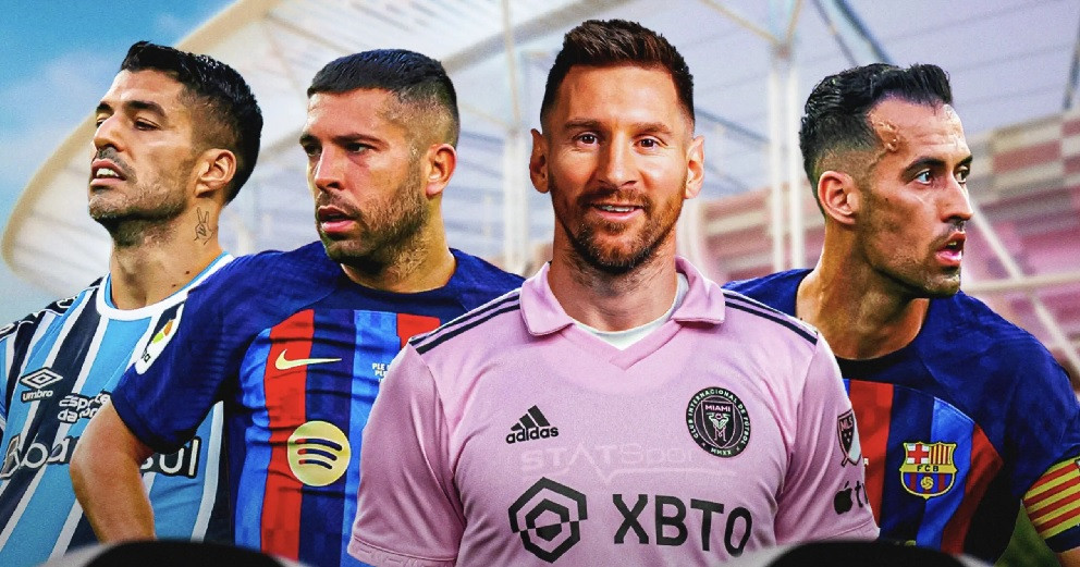 Inter Miami chơi lớn, đưa cả 5 cầu thủ bạn thân đến cho Messi