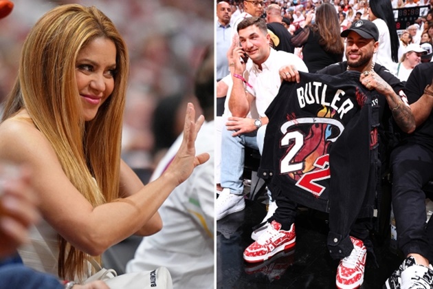 Sau Messi, đến lượt Neymar và Shakira gây sốt cho Miami