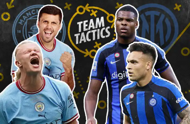 5 điểm nóng Man City vs Inter Milan: Haaland chạm trán 'đá tảng' 35 tuổi