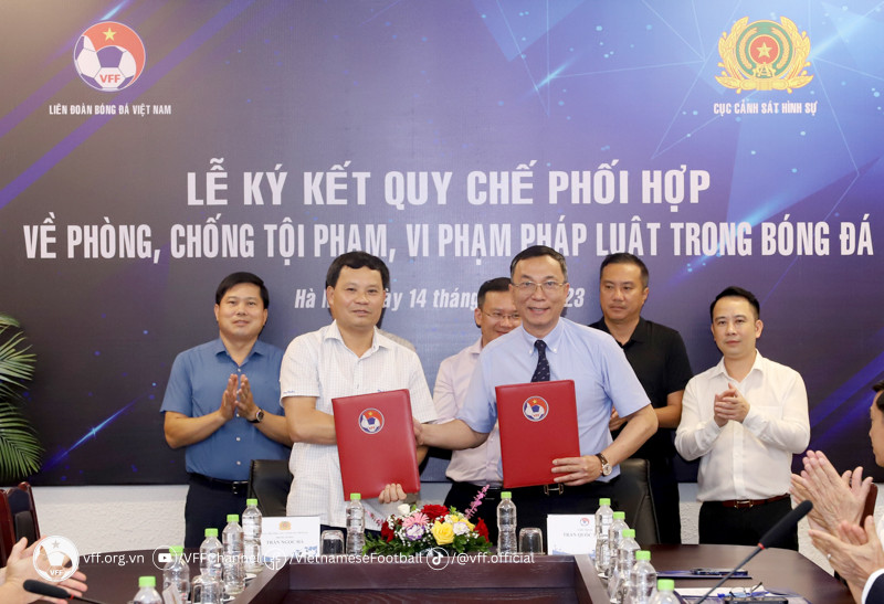 VFF và Cục Cảnh sát hình sự phối hợp phòng chống tội phạm bóng đá