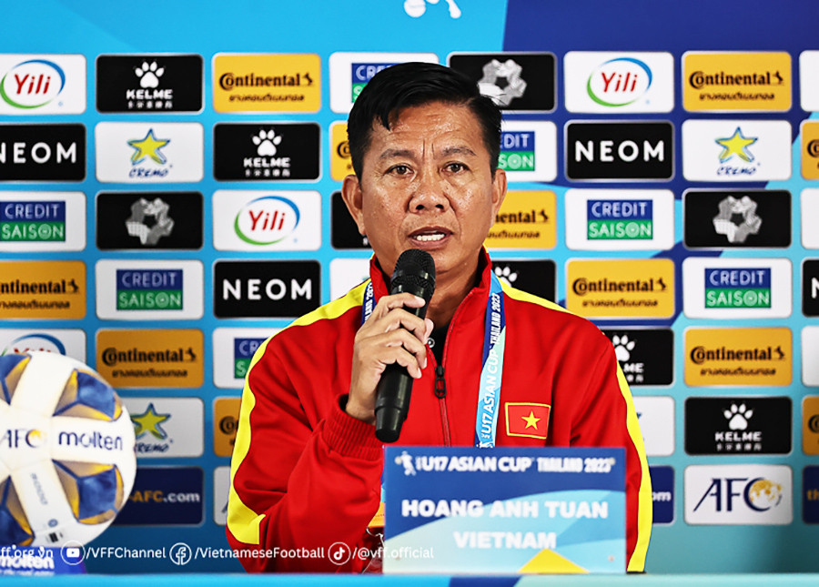 HLV Hoàng Anh Tuấn nói lý do U17 Việt Nam chia điểm Ấn Độ