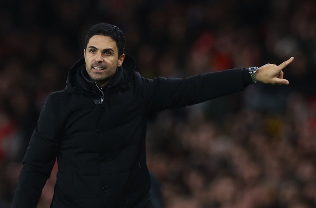 Arteta có thể thanh lý 11 cầu thủ trong mùa hè 2023