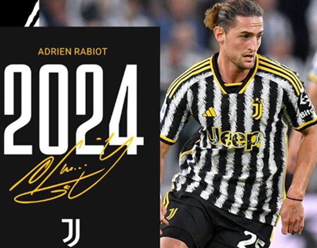 CHÍNH THỨC! Rabiot ký hợp đồng mới với Juventus