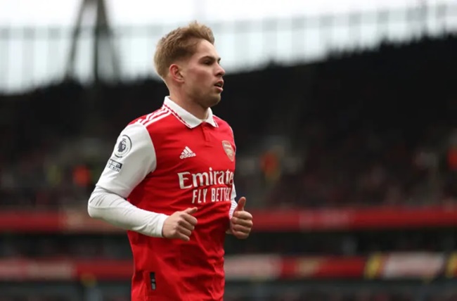 Smith Rowe phản ứng khi Havertz đến Arsenal