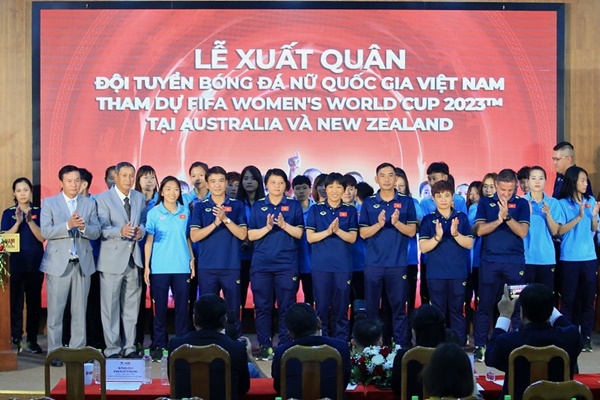Tuyển nữ Việt Nam xuất quân dự World Cup