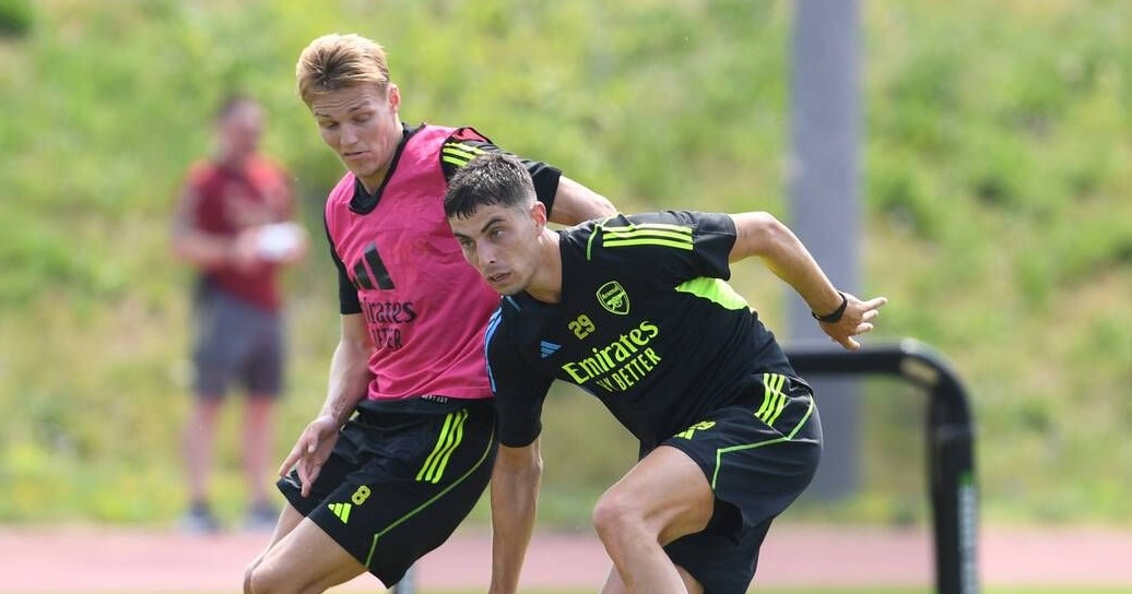 Bất ngờ Havertz; Arsenal tập buổi đầu ở chuyến du đấu hè