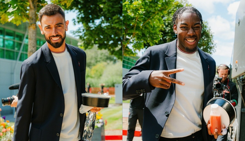 Ảnh bài viết Hình ảnh lạ lẫm của Bruno Fernandes khi cùng M.U sang Mỹ