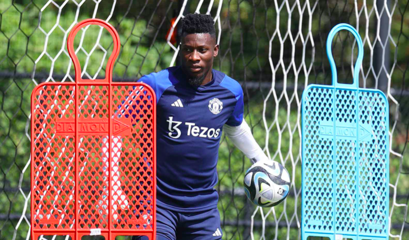 Lần đầu của Andre Onana với Man Utd