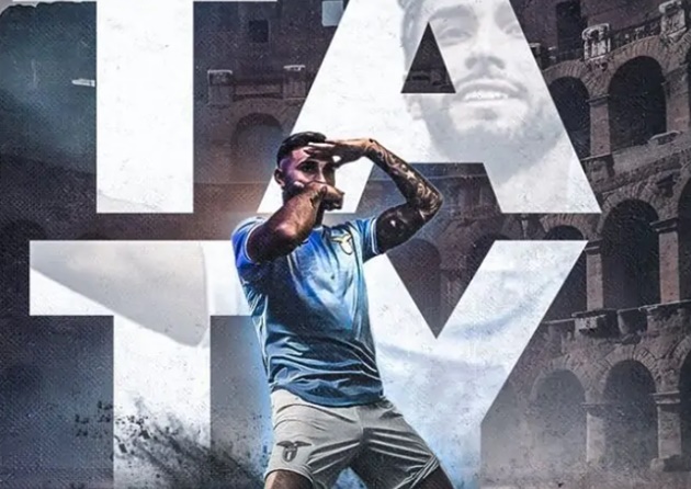 Lazio tham vọng lớn với tiền đạo lập poker vào lưới Real