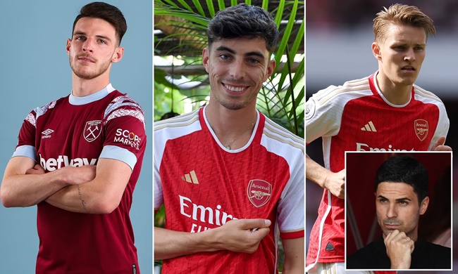 Ảnh bài viết Một số vấn đề của Arsenal trước trận Barca: Trảm Havertz, thử nghiệm Rice?