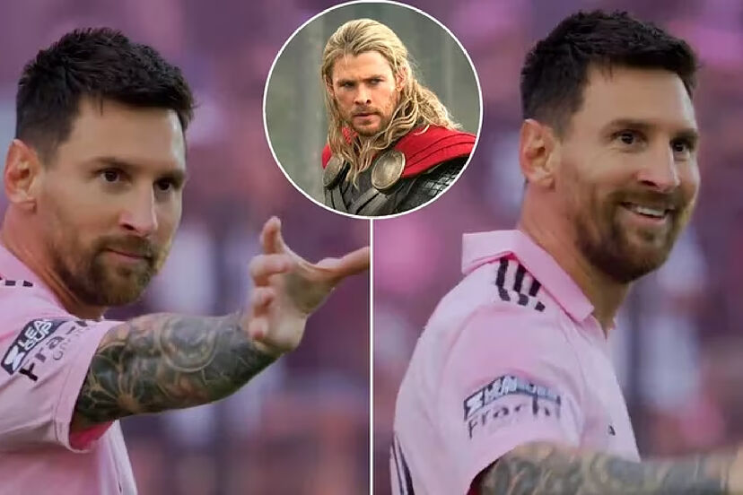 Giải mã màn ăn mừng bàn thắng gây sốt của Lionel Messi