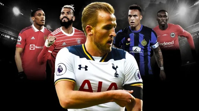 7 tiền đạo giúp Tottenham thay Kane: Mục tiêu 75 triệu; Chân sút hớp hồn Man Utd