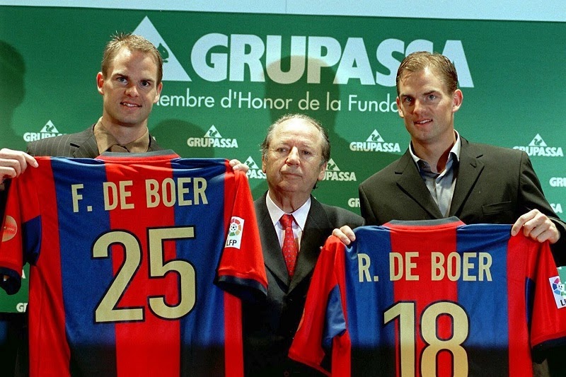 Ronald và Frank de Boer: Cặp song sinh càn quét bóng đá châu Âu