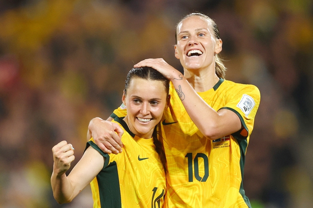 World Cup nữ 2023: Thắng Đan Mạch, Úc duy trì tham vọng vô địch