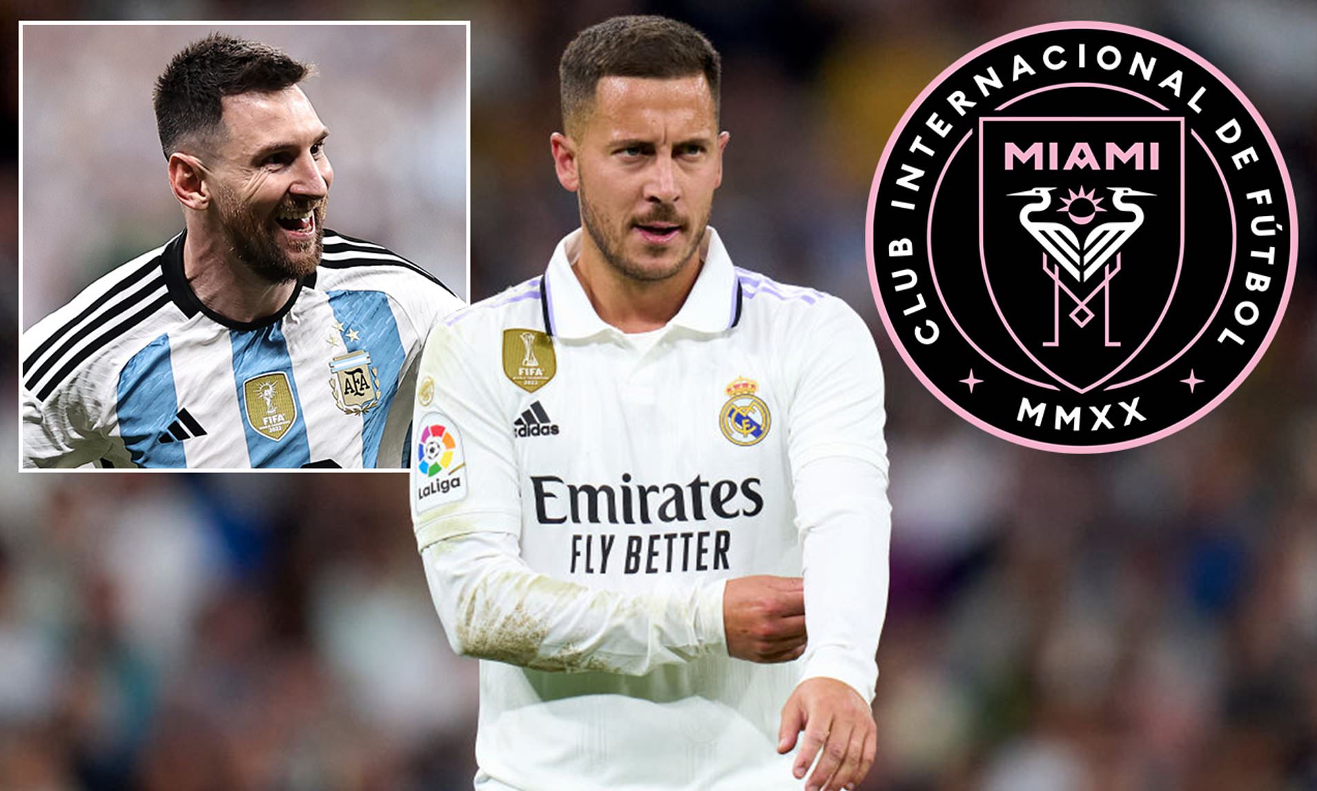 Từ chối Inter Miami, Hazard đối đầu Messi ở MLS?