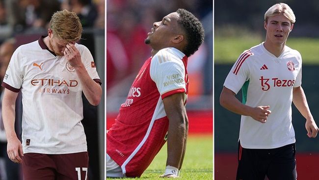 Đội hình 11 ngôi sao dính chấn thương ở EPL: Số 9 M.U; Tân binh Arsenal