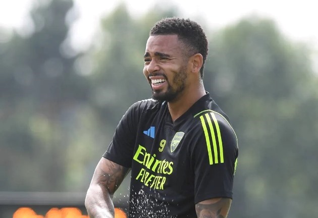 Ảnh bài viết Jesus trở lại, dàn sao Arsenal hớn hở tập luyện