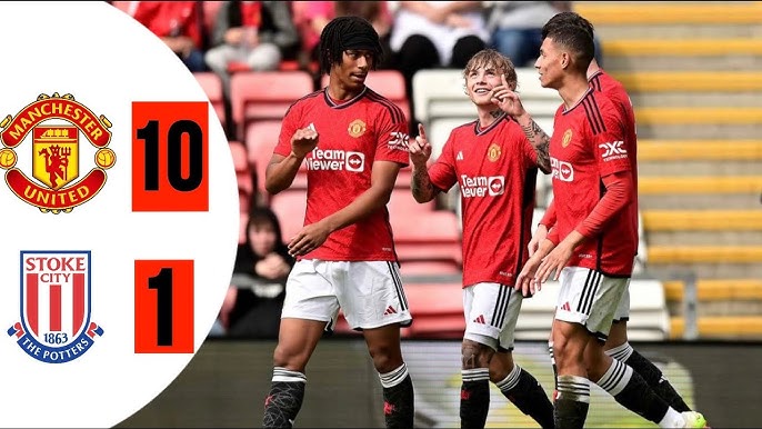 Dàn sao trẻ Man Utd thắng hủy diệt 10-1
