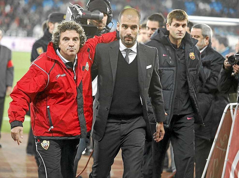 "Pep Guardiola từng là cầu thủ của tôi"