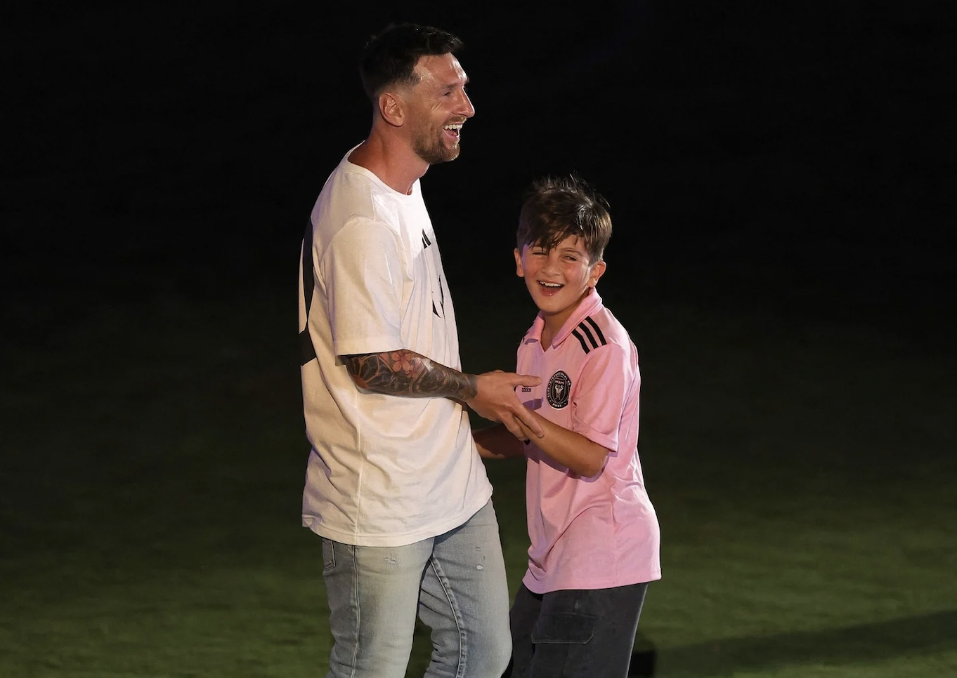 Con trai Messi gia nhập học viện Inter Miami