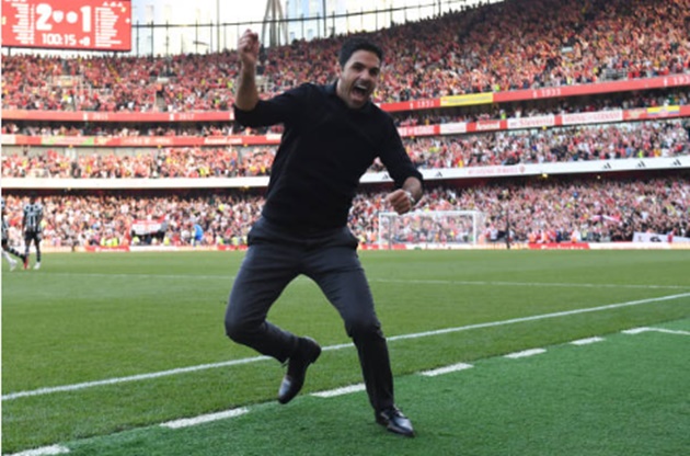 Ảnh bài viết Khoảnh khắc khiến Arteta cởi bỏ sự lịch lãm