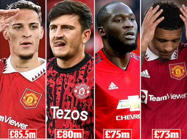 402.5 triệu bảng và 5 chữ ký thất bại của Man United