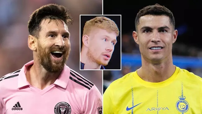 Ảnh bài viết Thi đấu cùng Ronaldo hay Messi, De Bruyne đưa ra câu trả lời
