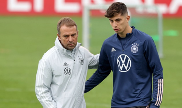 Havertz phản ứng khi Flick bị sa thải