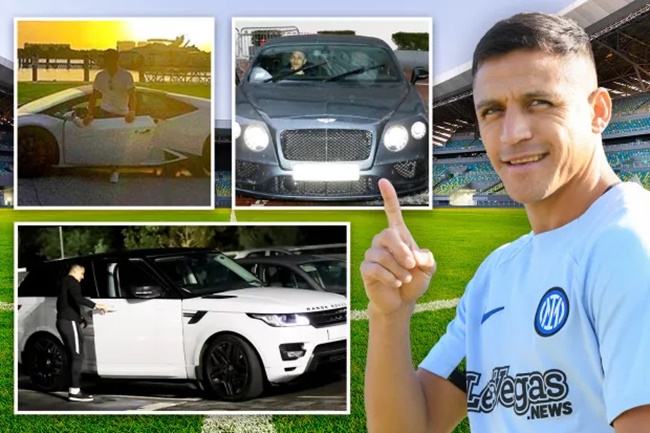 Ảnh bài viết Đội siêu xe trị giá 750.000 bảng của Sanchez