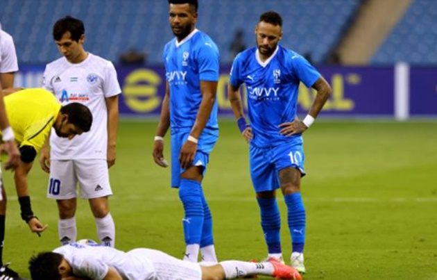 Ảnh bài viết Kante thắng tưng bừng với Al Ittihad, Neymar cay cú 'tẩn' đối thủ