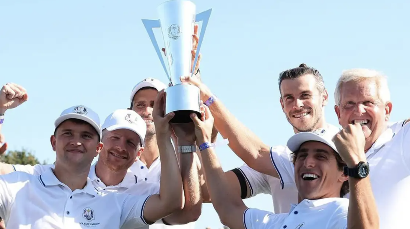 Hậu giải nghệ, Bale nâng cúp vô địch khó tin trên sân golf 