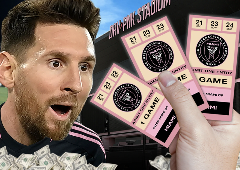 Inter Miami ‘móc hầu bao’ NHM, vé tăng ngất ngưỡng 82%