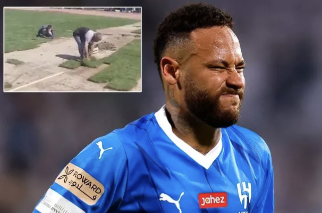 Neymar bị sốc trước mặt sân khó tin của CLB Iran