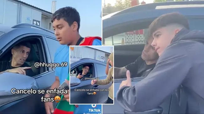 Ảnh bài viết Éo le hệt Mason Mount, Joao Cancelo điên tiết vì CĐV