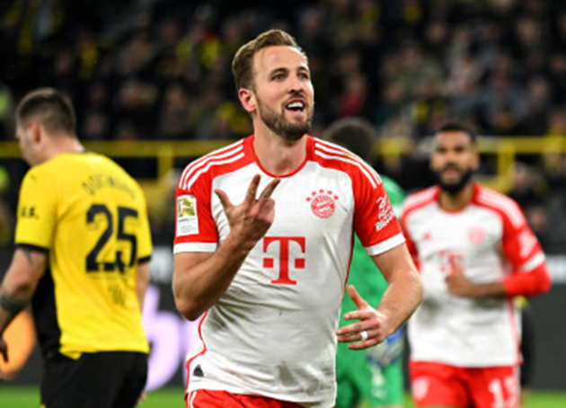 Ảnh bài viết Harry Kane lập hattrick, Bayern Munich hủy diệt Dortmund 