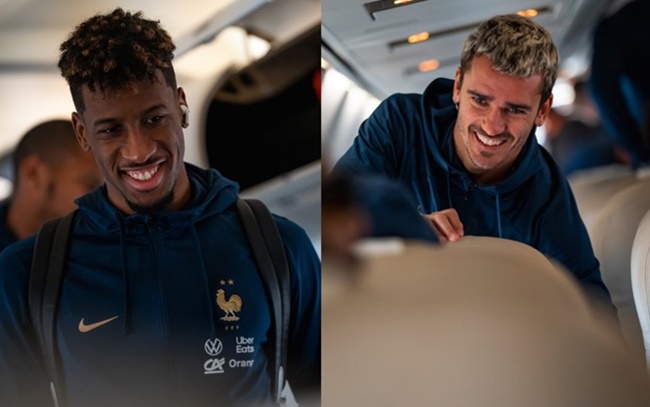 Ảnh bài viết Mbappe và các đồng đội đặt chân đến Hy Lạp