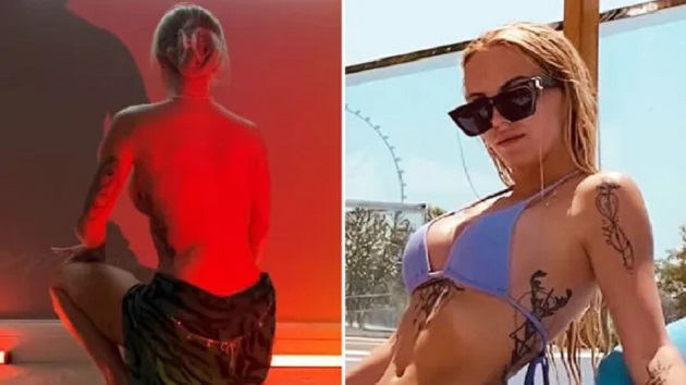 Nàng WAGs Arsenal gây sốt với màn khiêu vũ bán khỏa thân