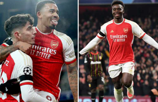 Ảnh bài viết Chấm điểm Arsenal: Hai điểm 9; Hàng công bùng nổ