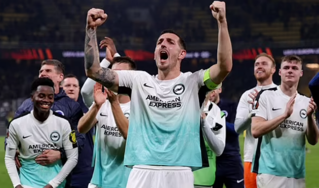 Ảnh bài viết Brighton thắng sít sao; Soucek tỏa sáng giúp West Ham giành vé đi tiếp